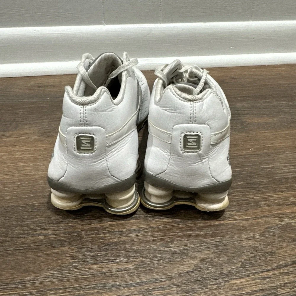 VTG 90s Y2K Nike Shox White Gray Sz 7.5 Collectible Old‎ READ